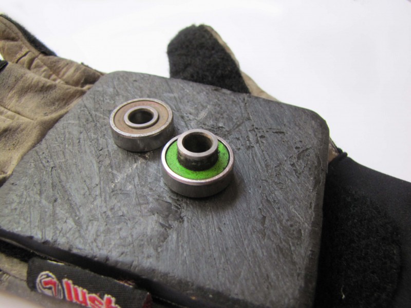 Built-in bearings vs regular bearings