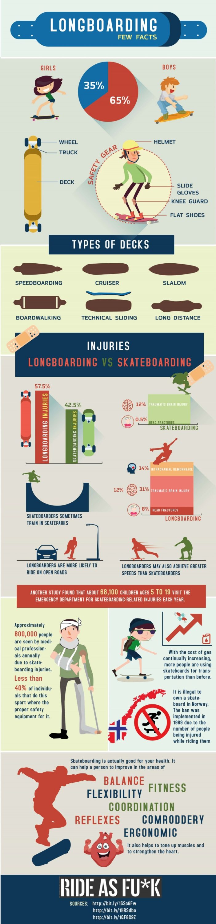 Longboarding Infographic Small